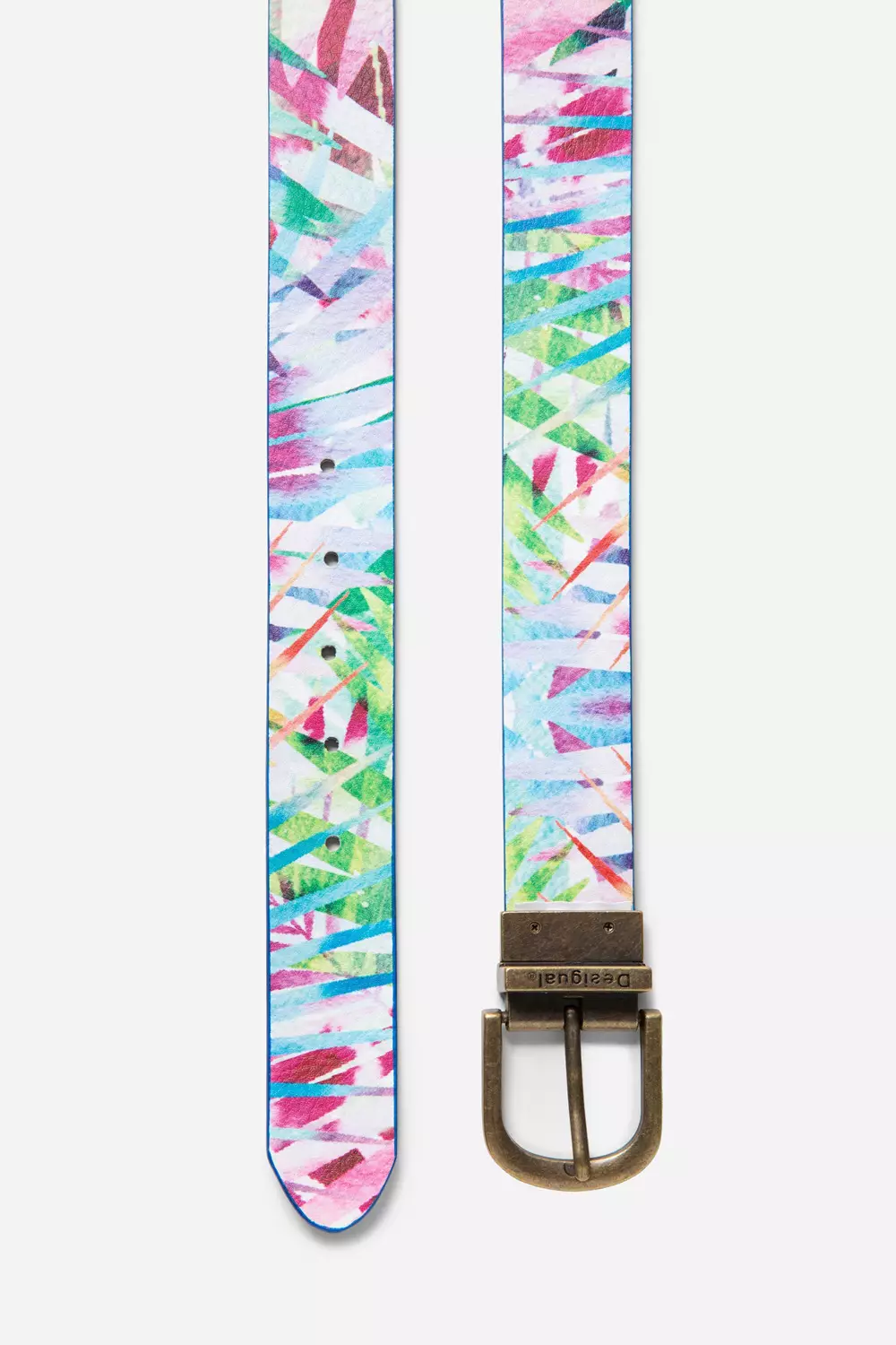 Damen Desigual Gürtel Mandalablue Reversible Damen Desigual Gürtel Mandalablue Reversible