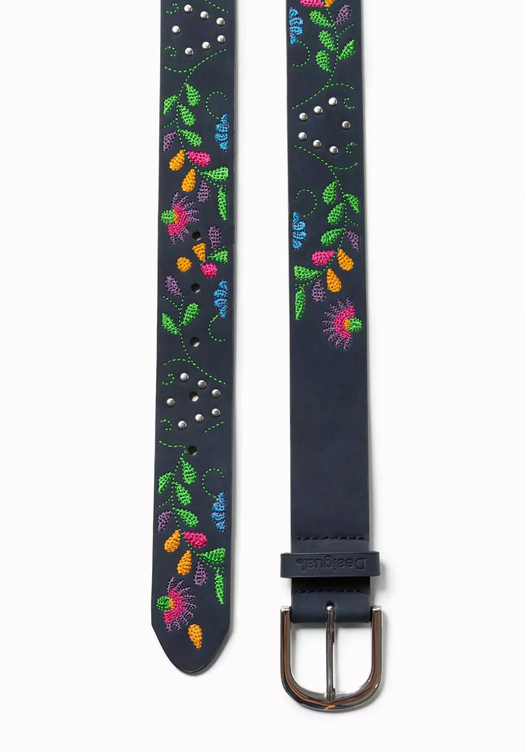 Desigual Gürtel Maverick Basico, 3,5 cm Breit, bestrickt Desigual Gürtel Maverick Basico, 3,5 cm Breit, bestrickt