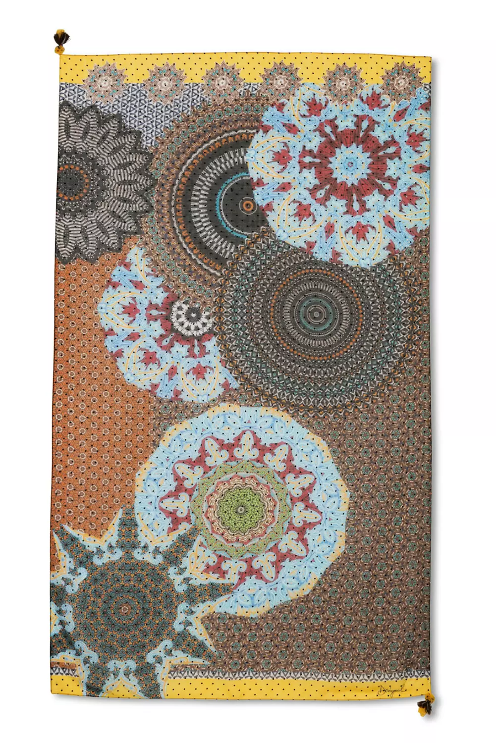 Desigual Damentuch Afro Schal Desigual Damentuch Afro Schal